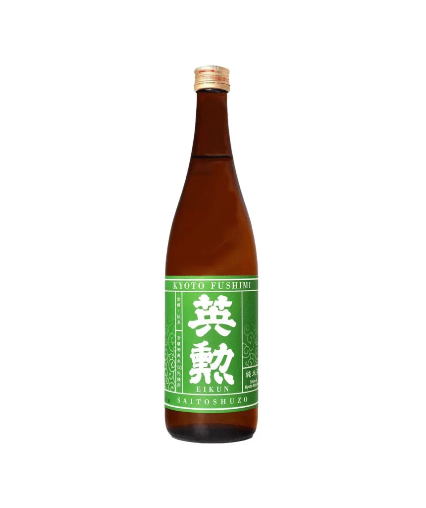 Eikun 70 Junmai Sake 720ml Packaging