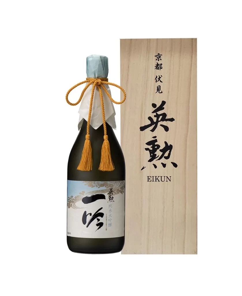 Eikun Junmai Daiginjo Sake Ichigin 720ml Packaging