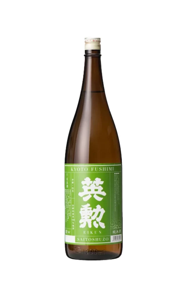 Eikun Junmai Sake 1.8L Packaging