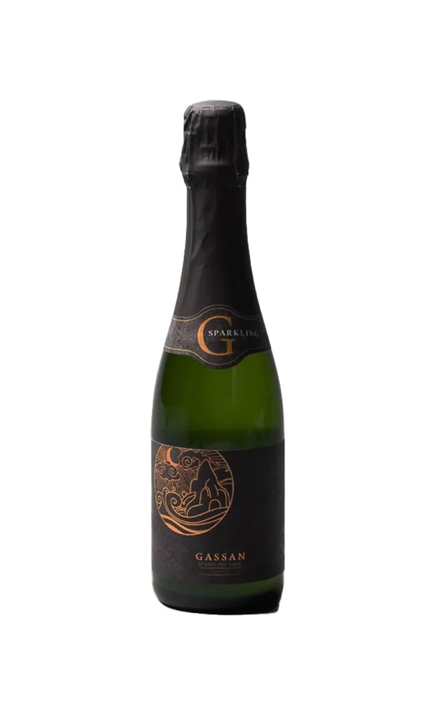 Gassan Sparkling Sake 360ml Packaging
