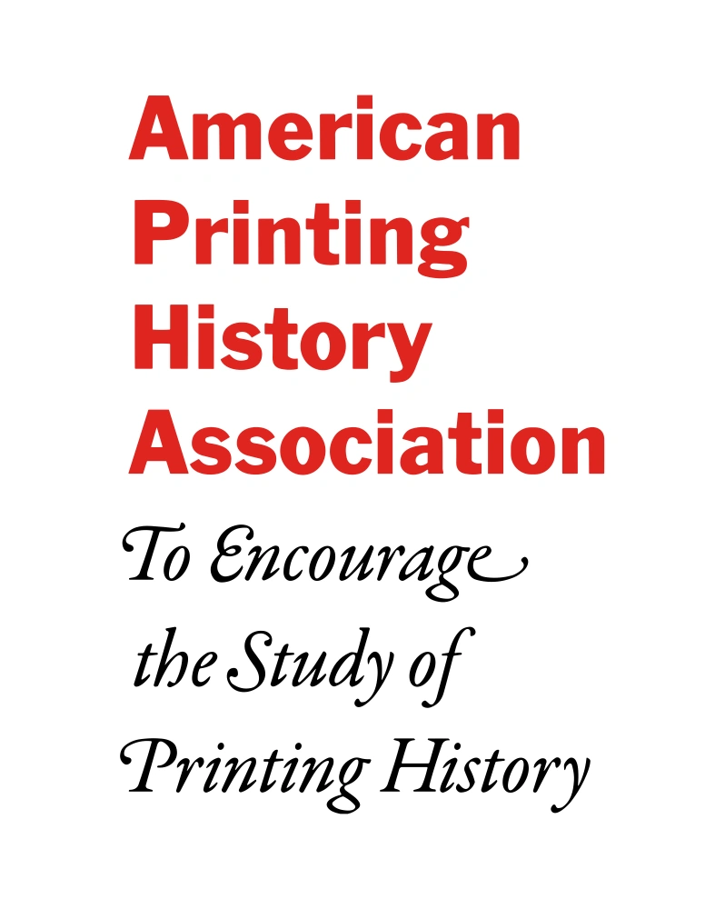 American Printing History Association Logo