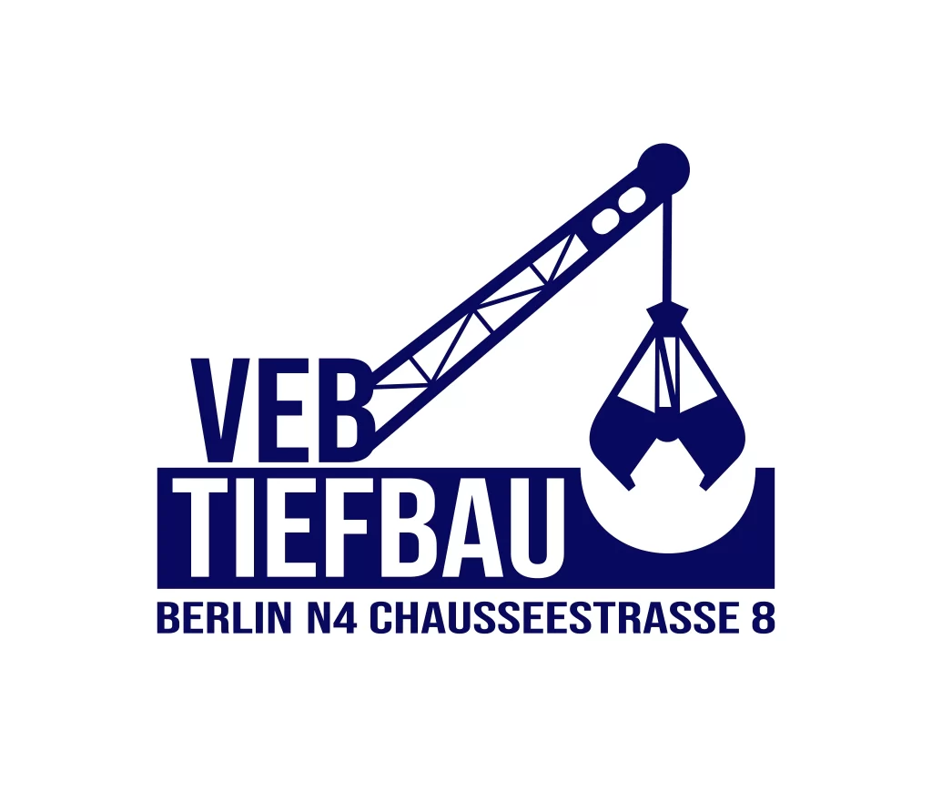 Tiefbau Berlin VEB Logo
