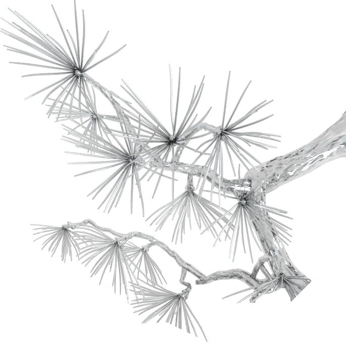 White Pine Branch Sculpture