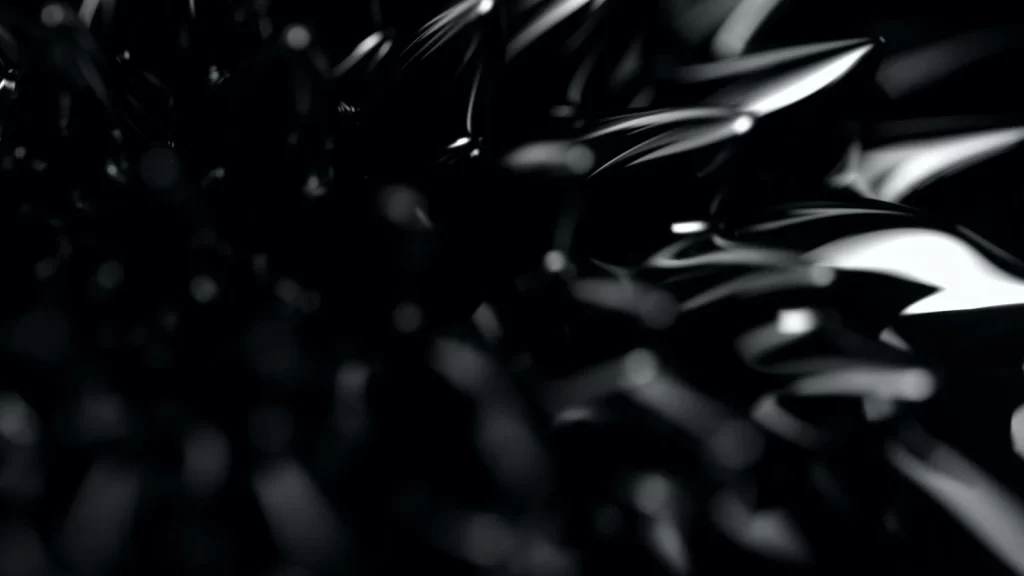 Geometric Shapes 3D Monochrome