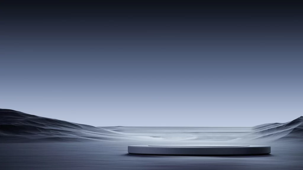 Minimalist Landscape Platform 3D
