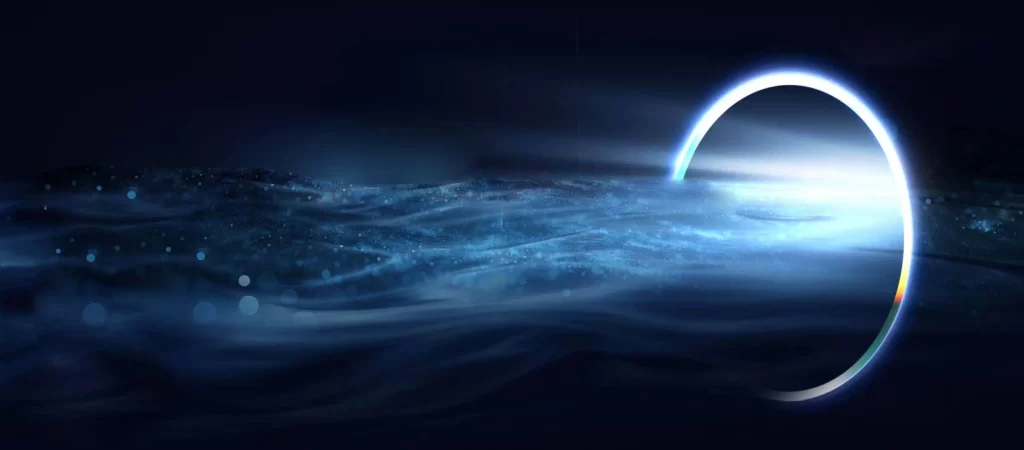 Cosmic Portal Light Blue