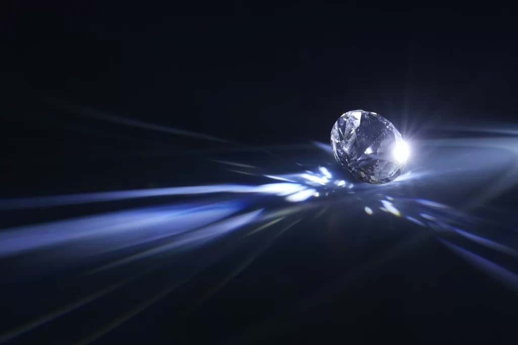 Blue Sphere Light Rays 3D