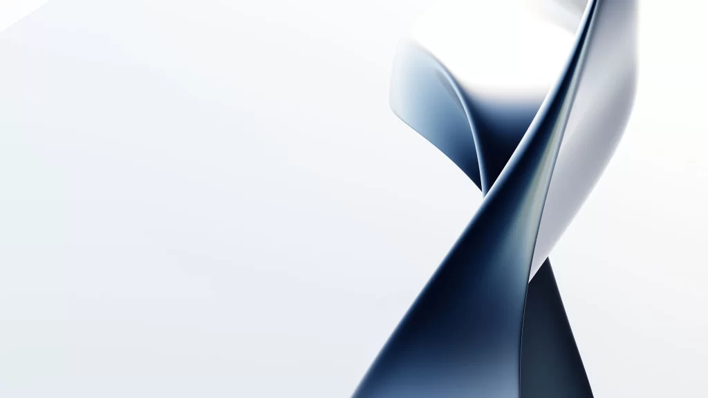 White Curve Bold Background
