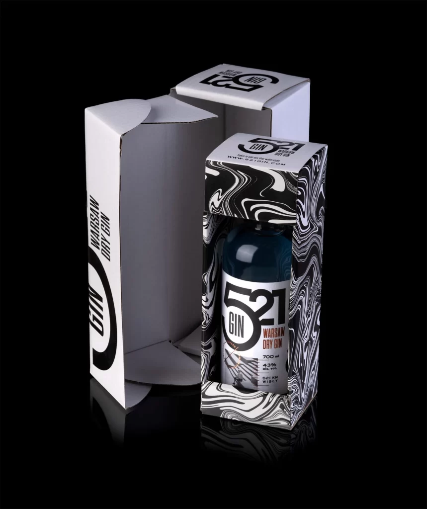 521 Gin Bottle