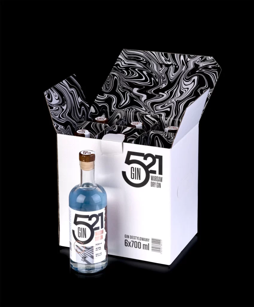 521 Gin Box Gin Packaging