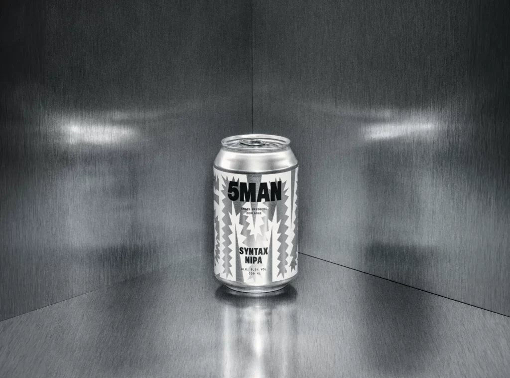 5MAN IPA beer Can