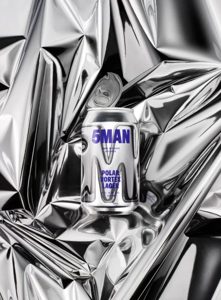 5MAN Polar Vortex Lager Can