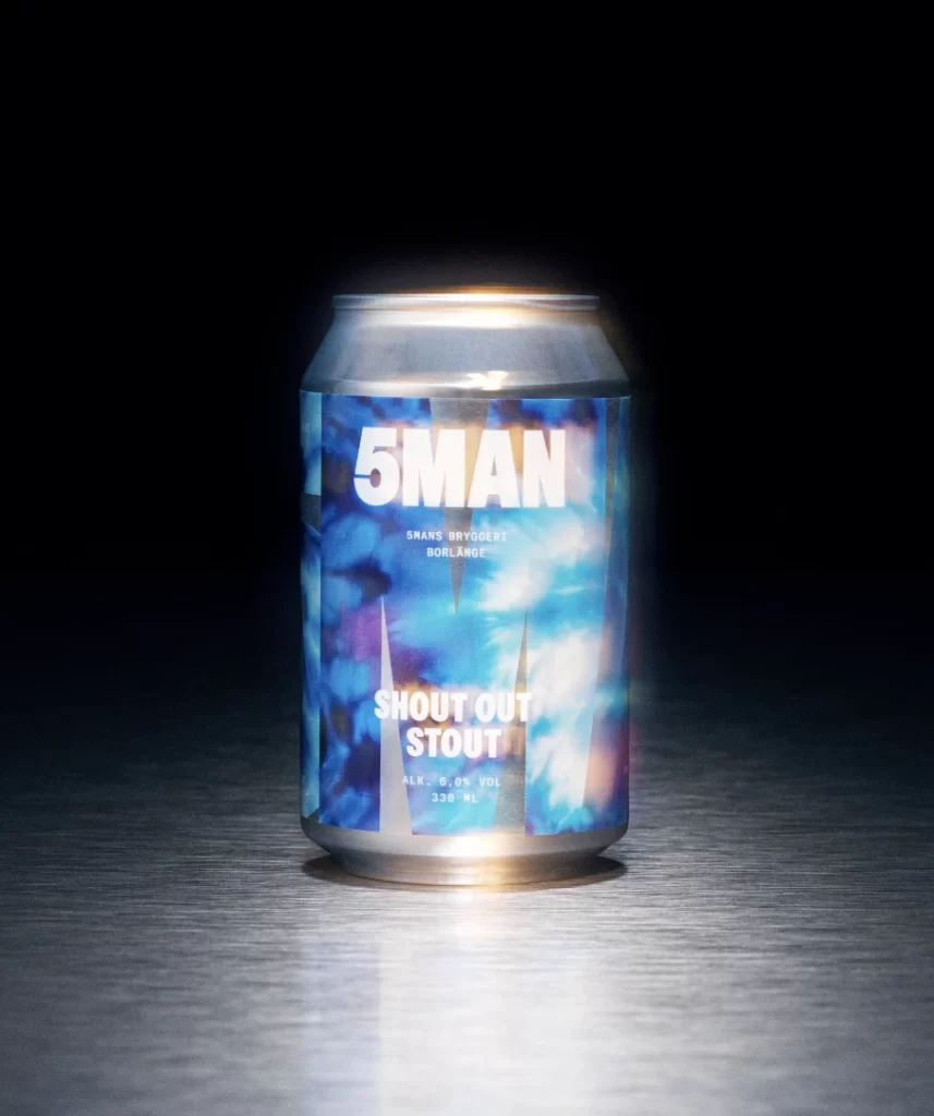 5MAN Stout Beer Can