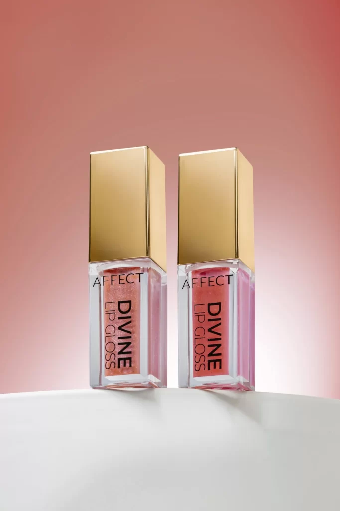 AFFECT Divine Lip Gloss Duo Gold Pink Packaging