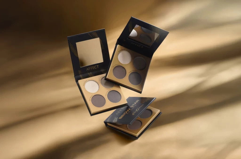 AFFECT Eyeshadow Palette Black Gold Packaging