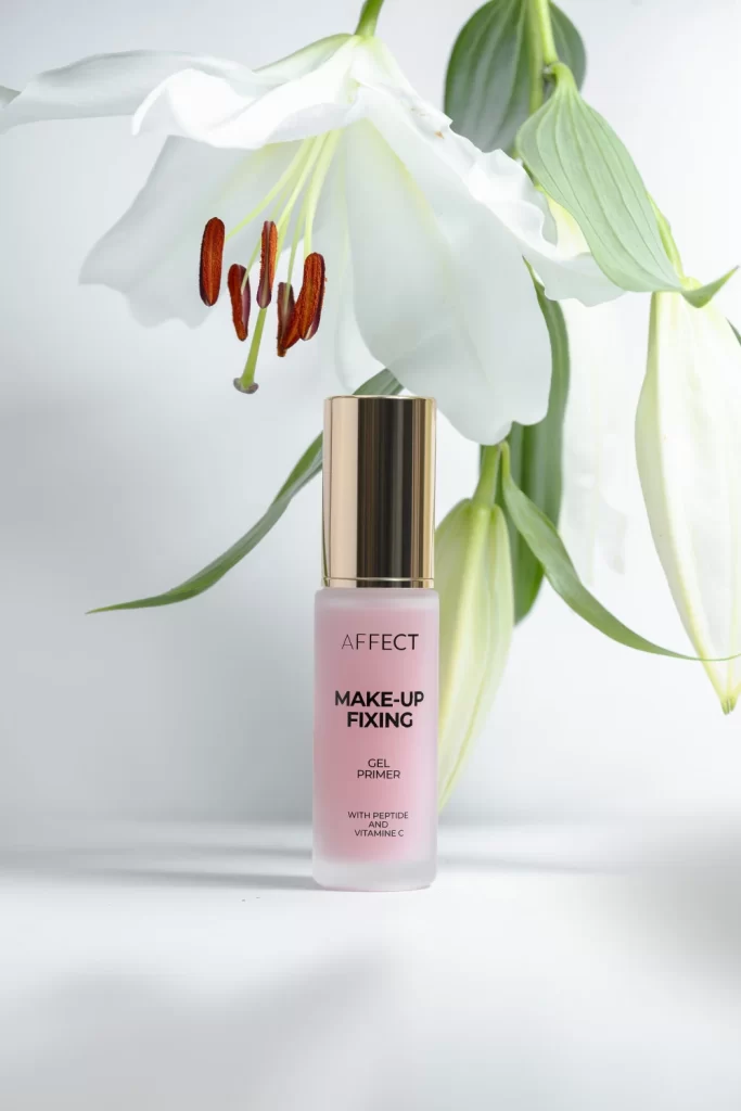 AFFECT Make Up Fixing Gel Primer Bottle Pink Packaging