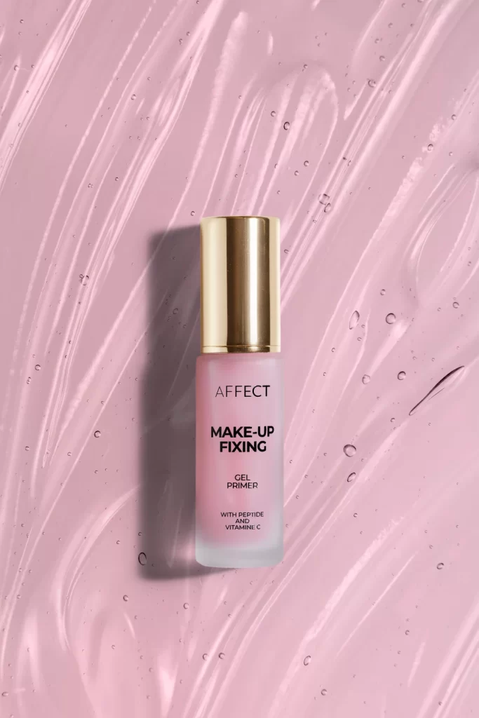 AFFECT Make Up Fixing Gel Primer Pink Gold Packaging