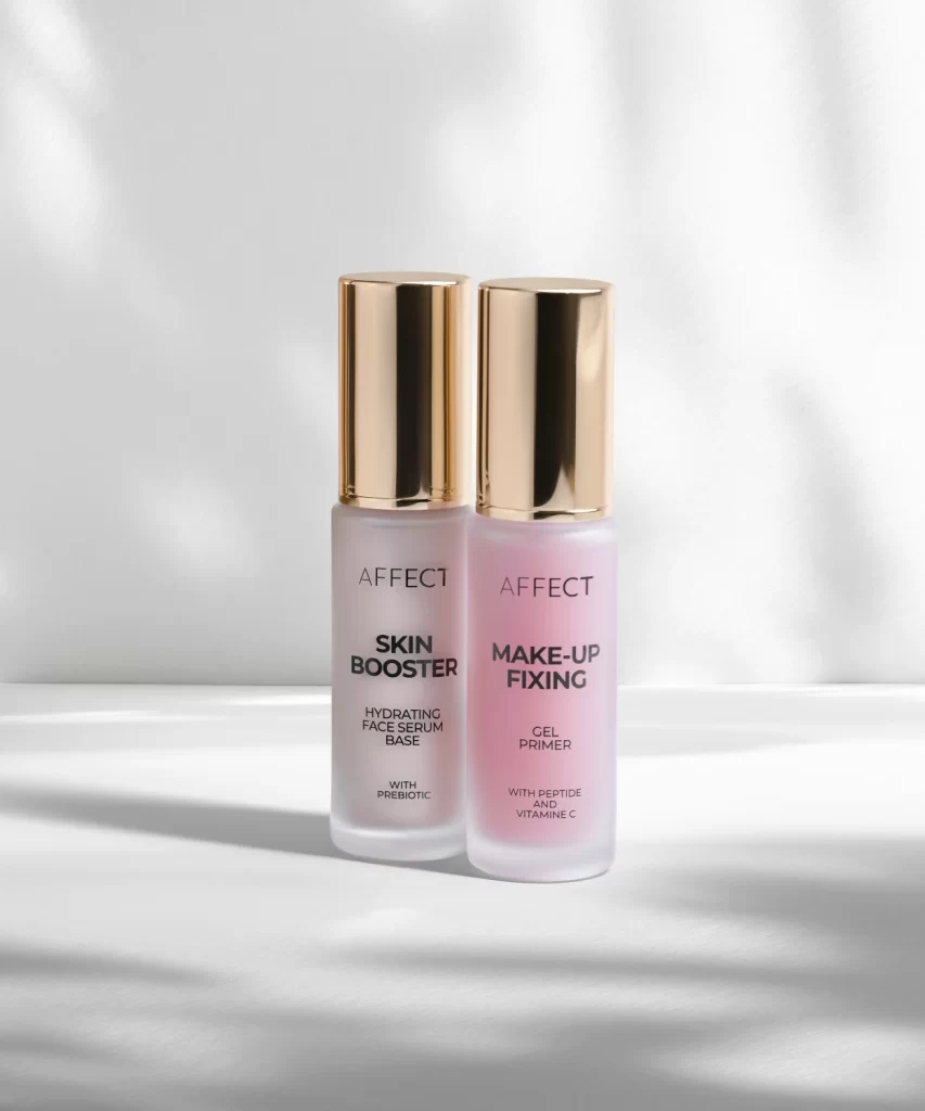 AFFECT Skin Booster Serum and Fixing Primer Duo Packaging