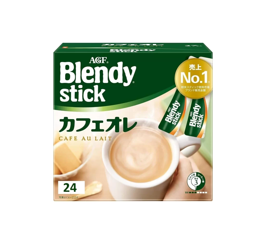 AGF Coffee Stick Box Detail