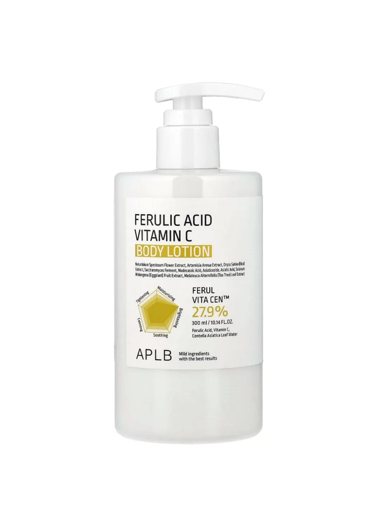 APLB Ferulic Acid Vitamin C Body Lotion Packaging