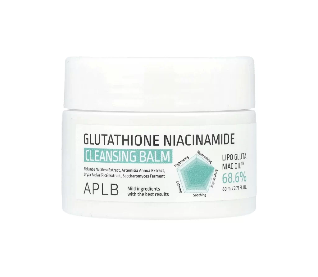 APLB Glutathione Niacinamide Cleansing Balm Packaging