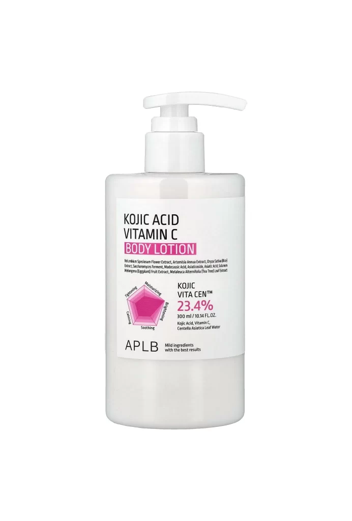 APLB Kojic Acid Vitamin C Body Lotion Packaging