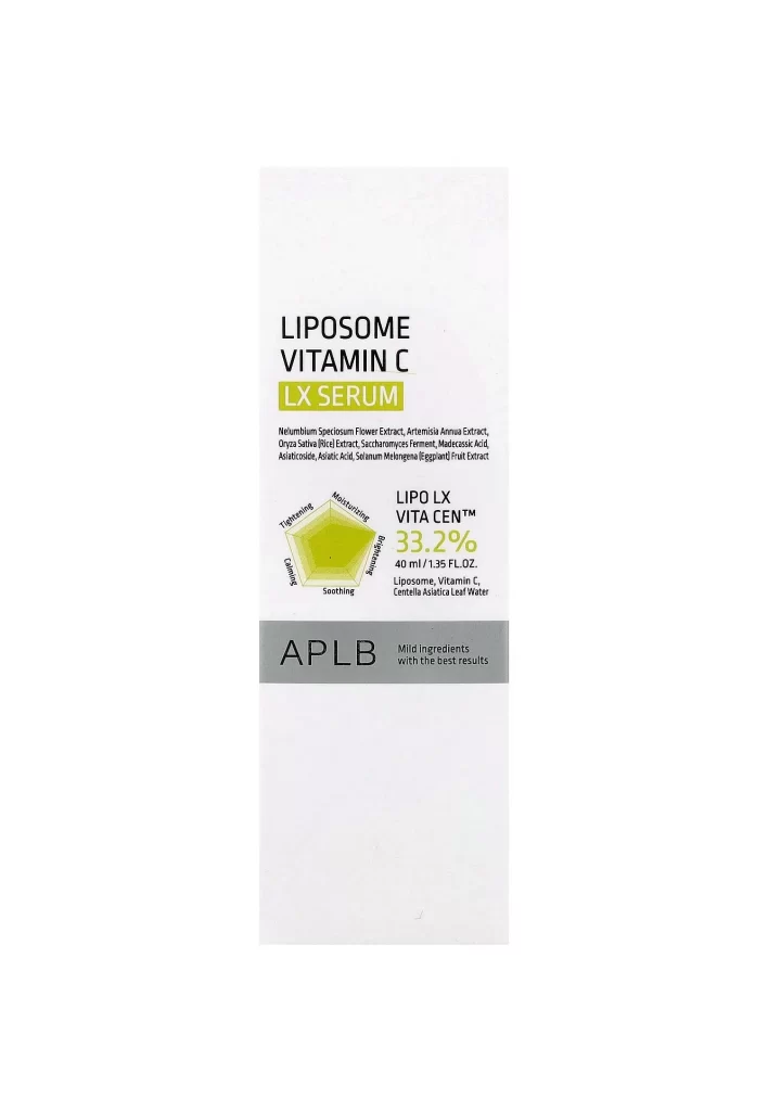 APLB Liposomal Vitamin C LX Serum Packaging