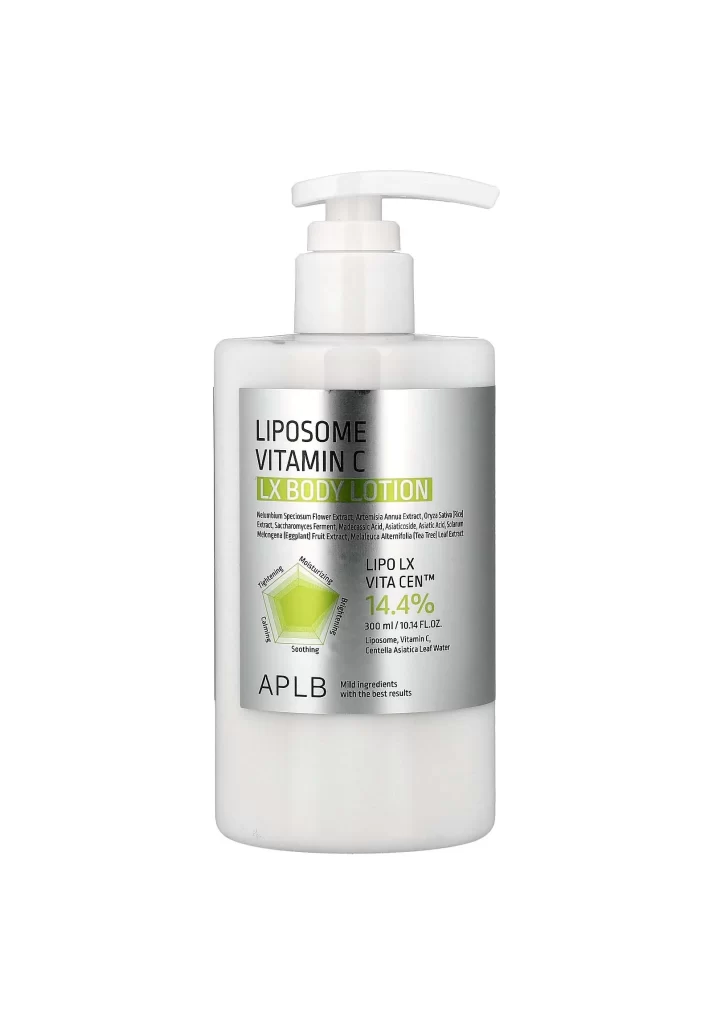 APLB Liposome Vitamin C LX Body Lotion Packaging