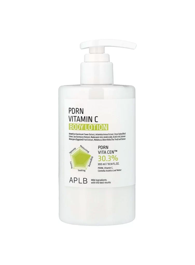 APLB PDRN Vitamin C Body Lotion Packaging