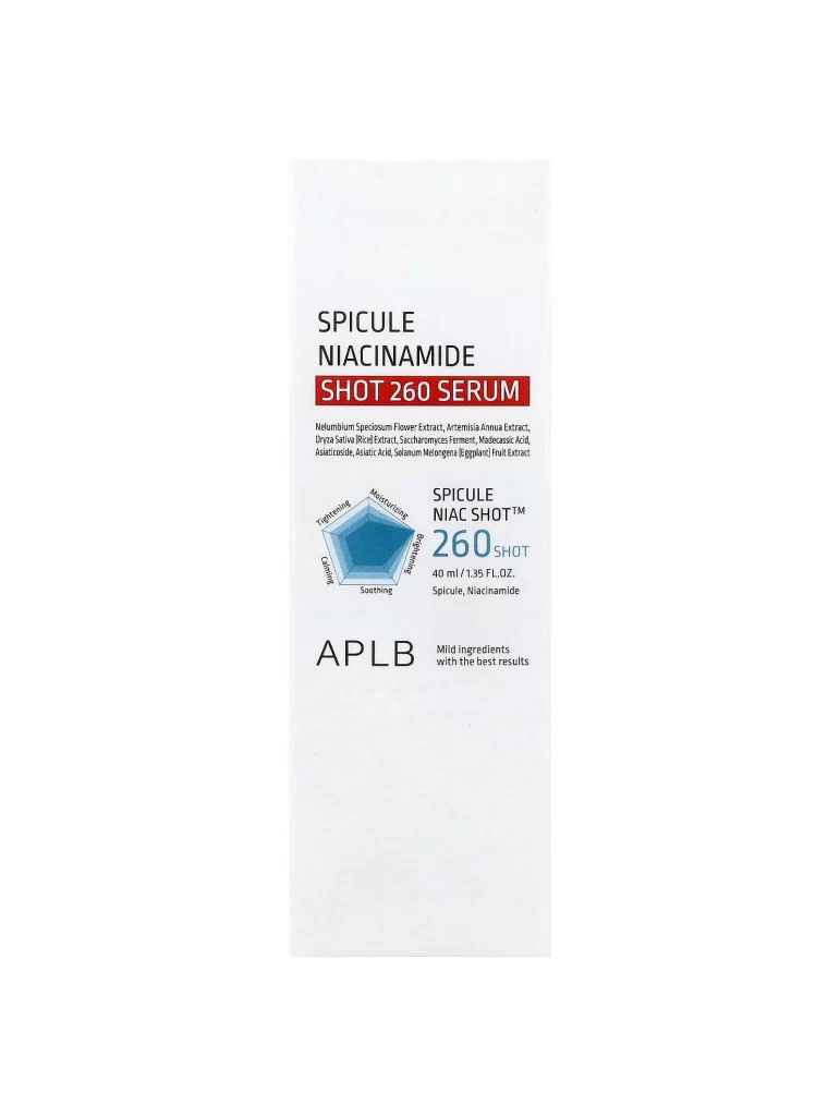 APLB Spicule Niacinamide Shot 260 Serum Packaging