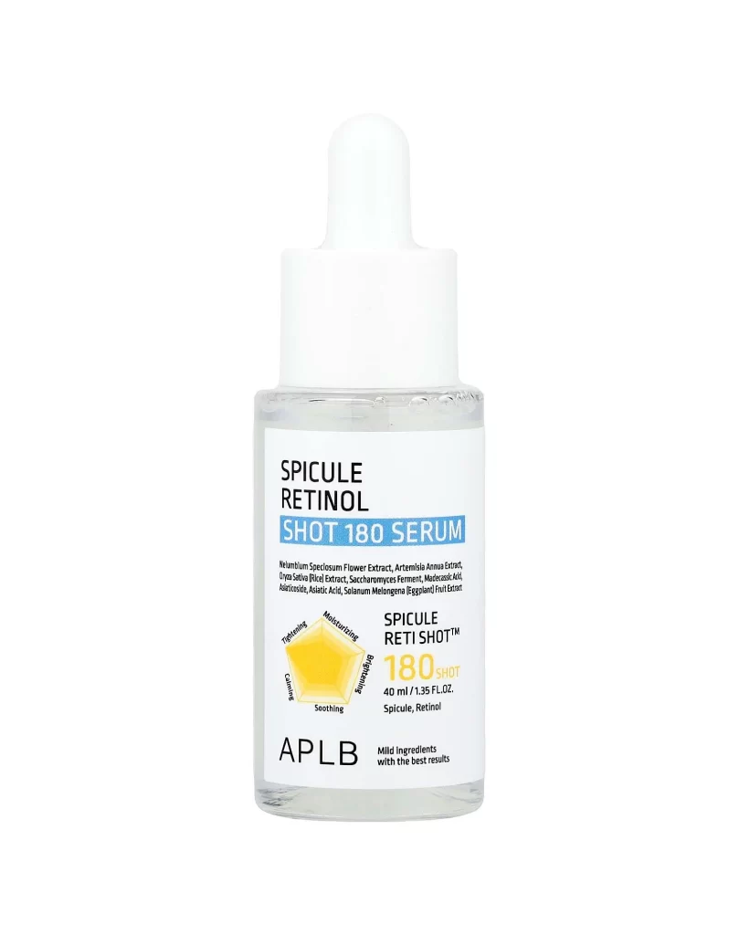 APLB Spicule Retinol Shot 180 Serum Packaging