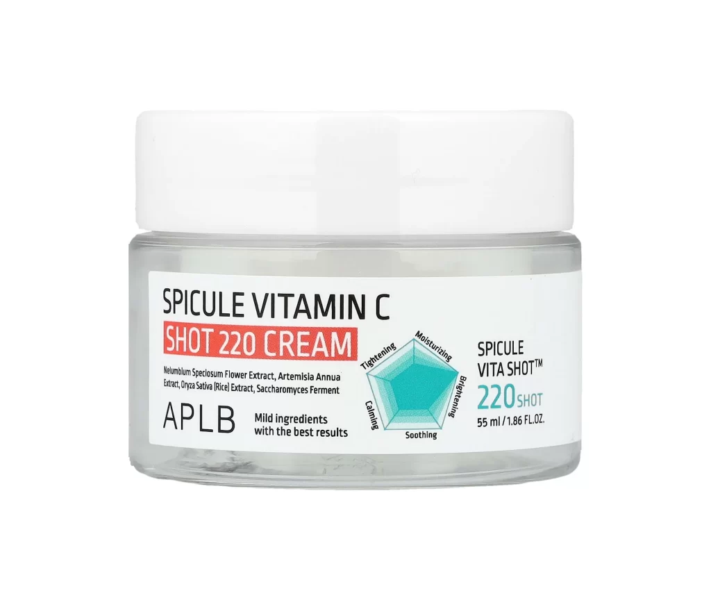APLB Spicule Vitamin C Shot 220 Cream Packaging