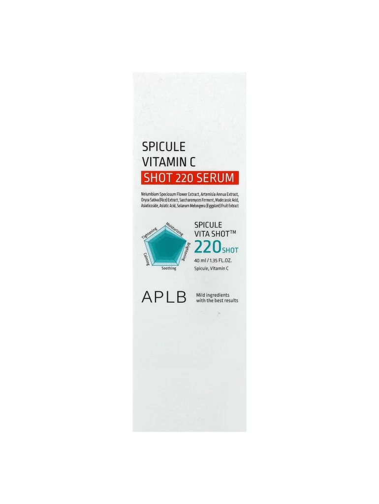 APLB Spicule Vitamin C Shot 220 Serum Packaging