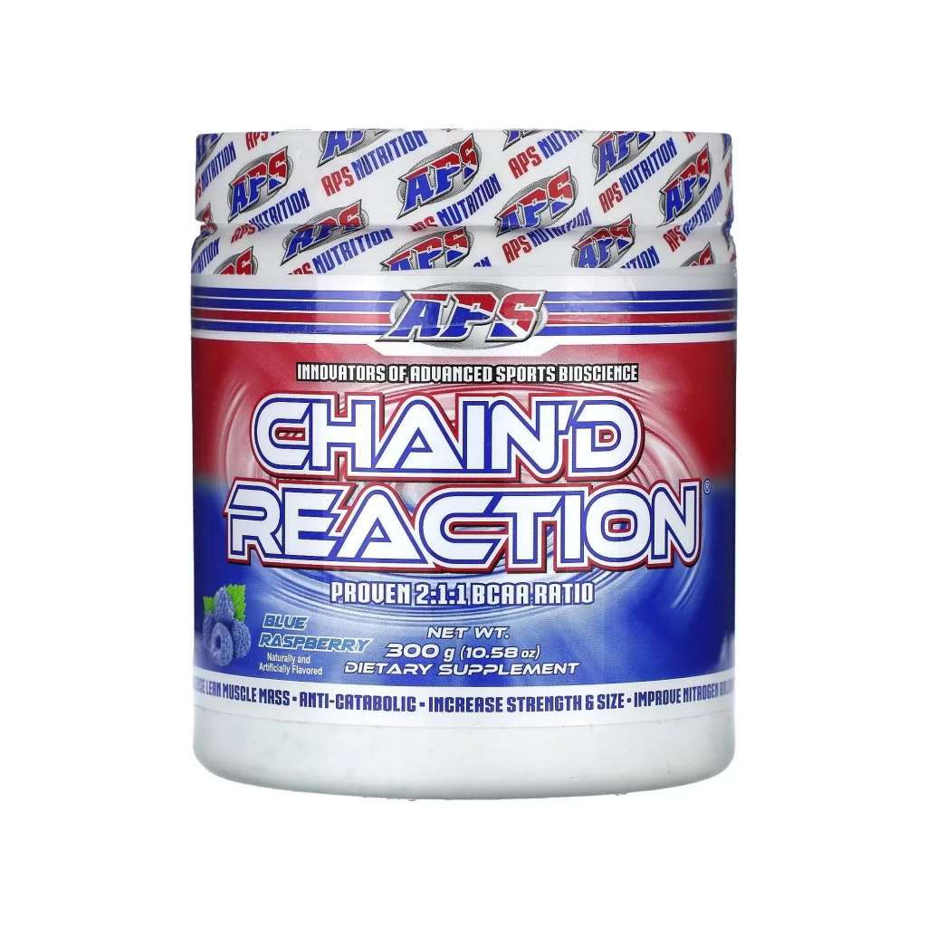 APS Chaind Reaction Blue Raspberry Packaging