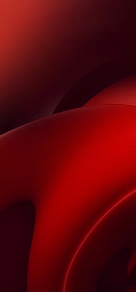 Red Curve Deep Abstract Background