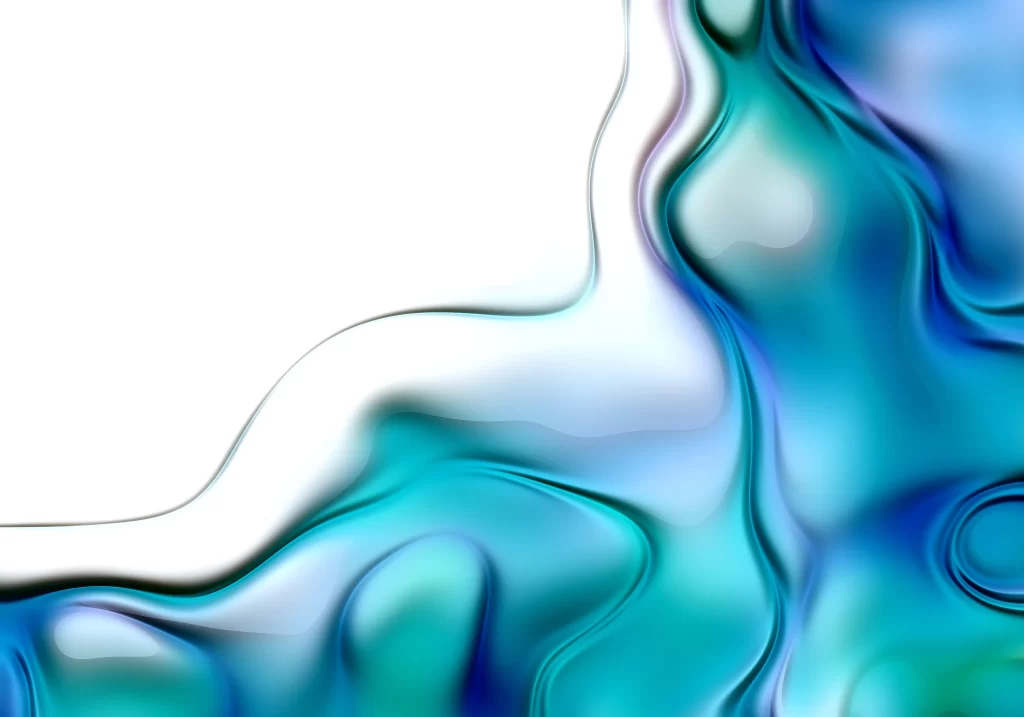 White Liquid Gradient Abstract Background