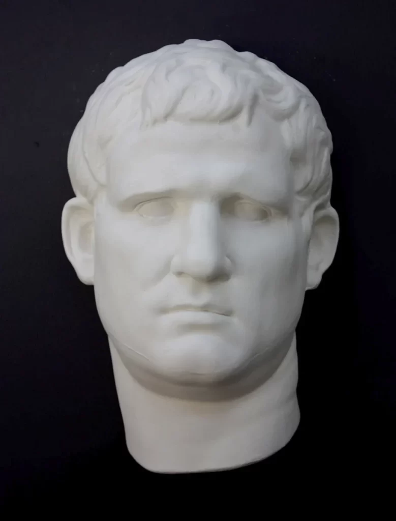 Agrippa Mask Plaster Cast Bust