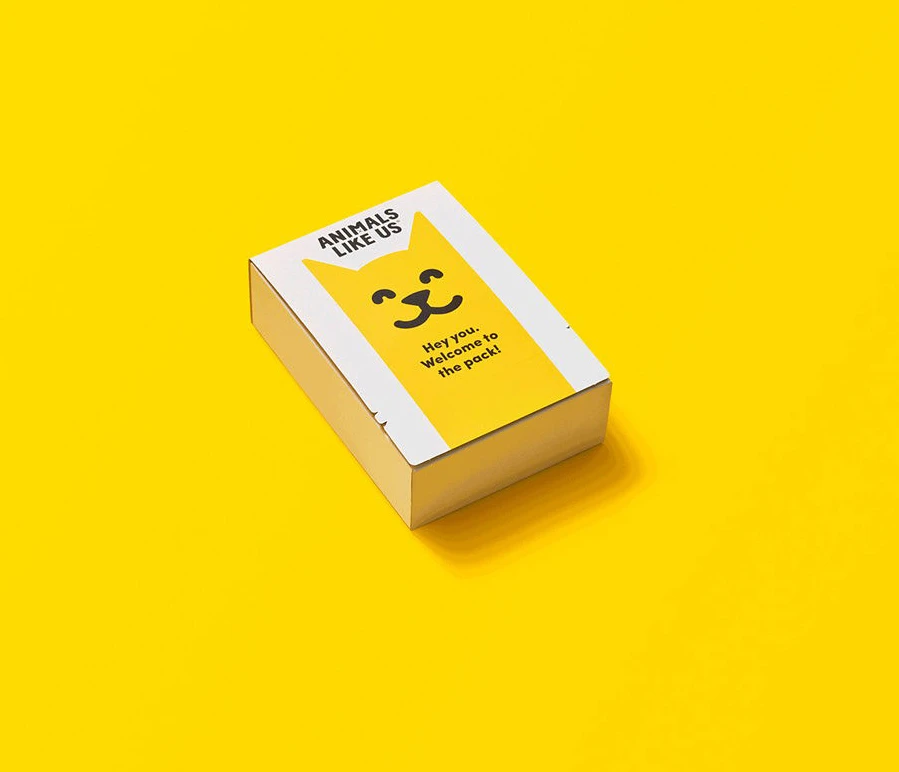 Animals Like Us Pet Food Box Packaging