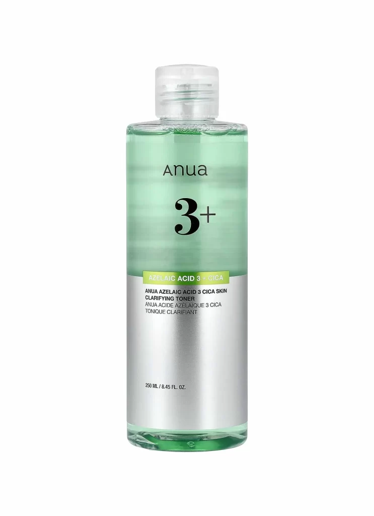 Anua Azelaic Acid 3 Cica Skin Clarifying Toner Packaging