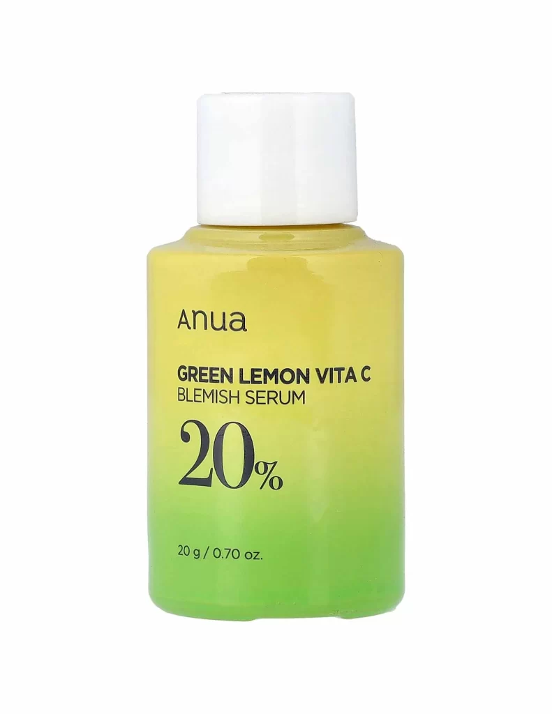 Anua Green Lemon Vita C Blemish Serum 20 Packaging