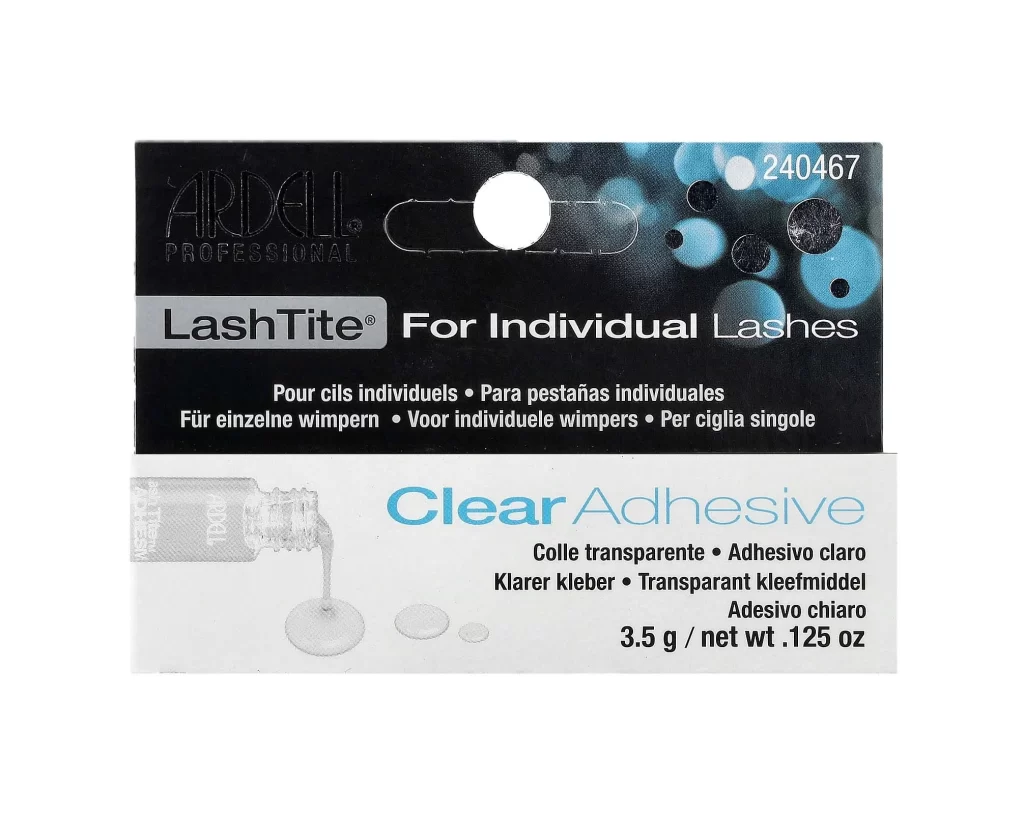 Ardell LashTite Clear Adhesive Packaging