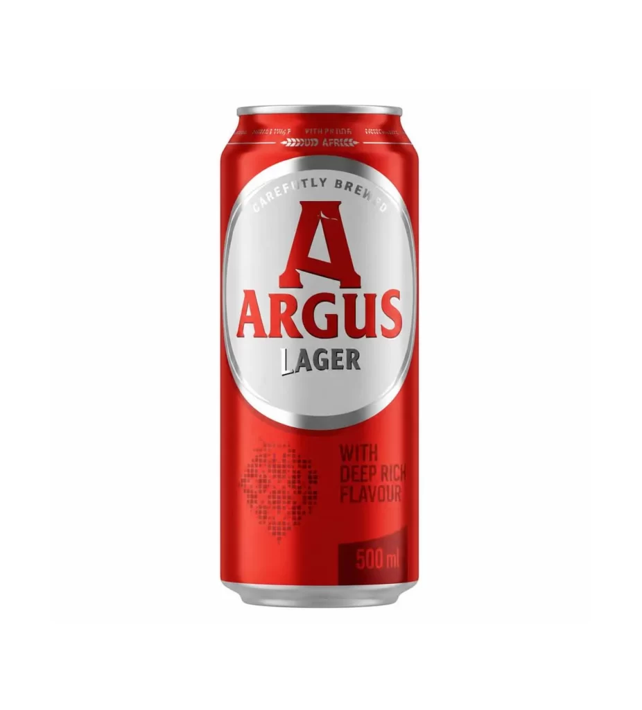 Argus Lager Beer Can Packaging