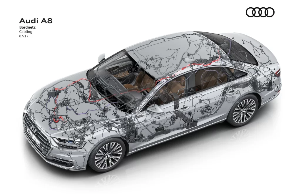 Audi A8 Cutaway Chassis Technology Model