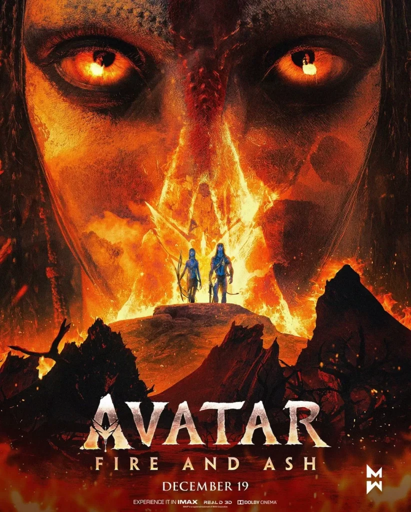 Avatar Fire and Ash Poster Duo Standing Rock Flames