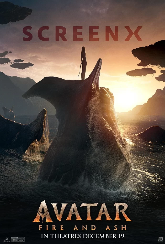 Avatar Fire and Ash Poster Human Standing Giant