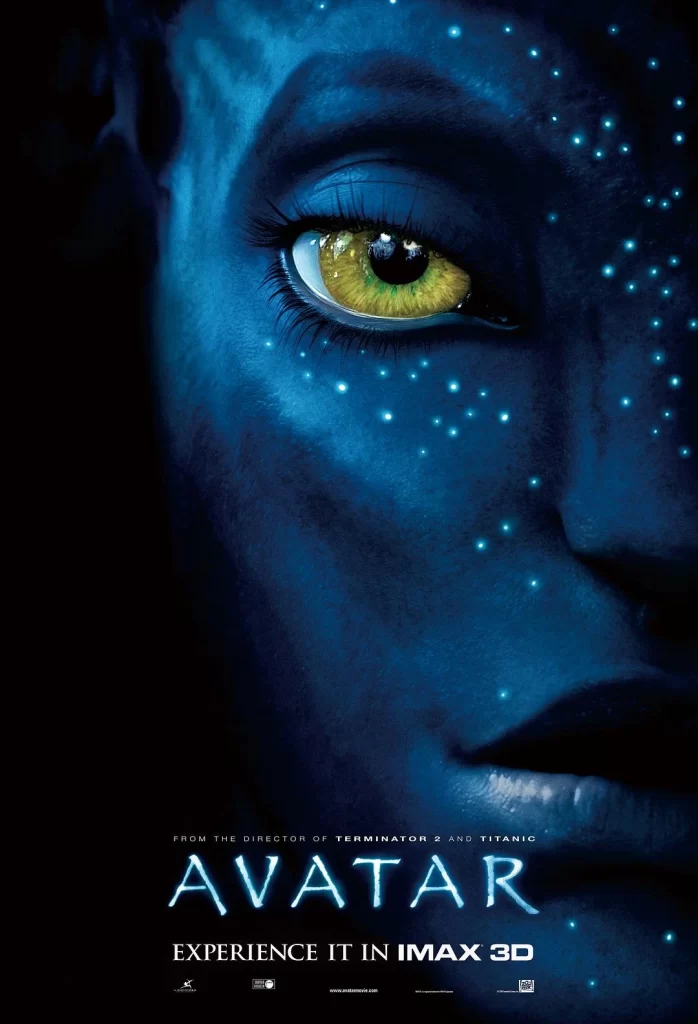 Avatar Movie Poster Alien Eye