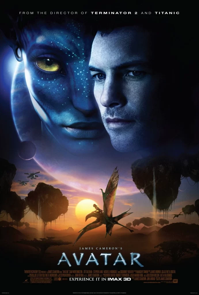 Avatar Movie Poster Alien World Floating View