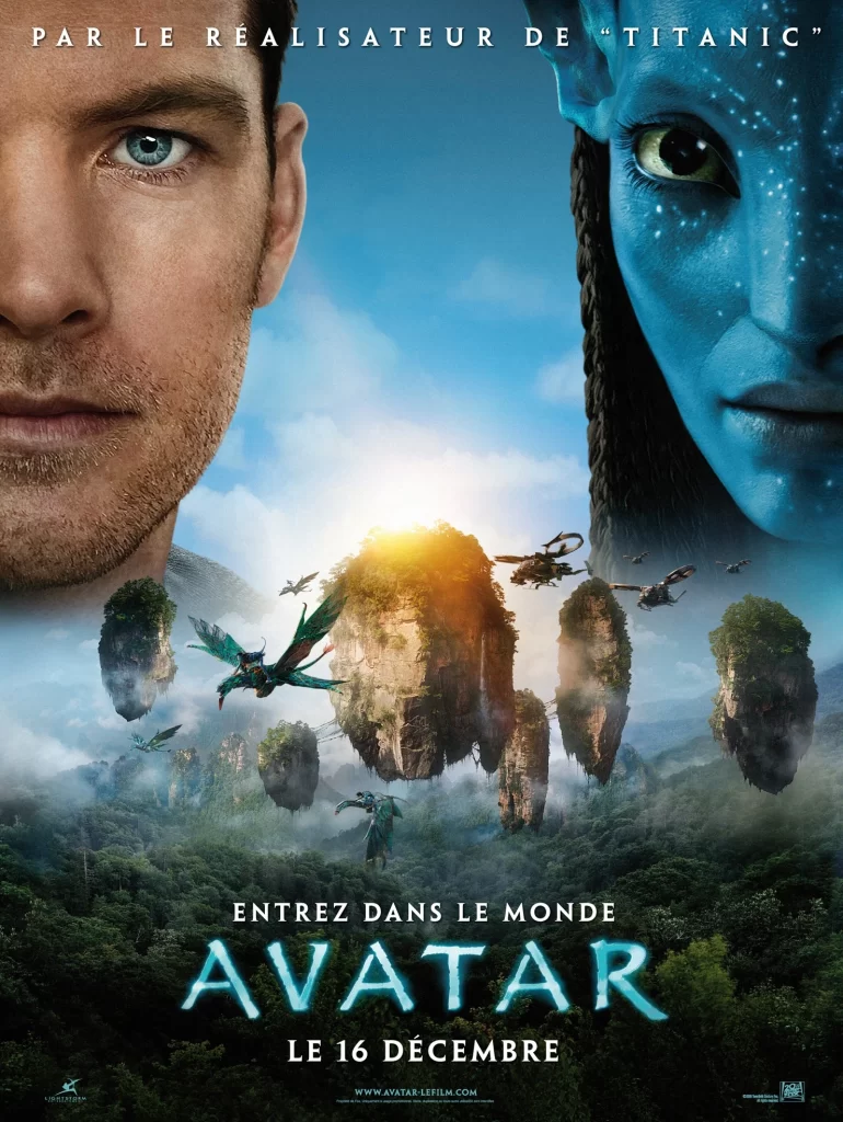 Avatar Movie Poster Floating Islands