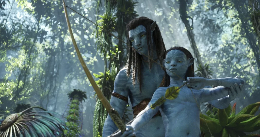 Avatar Movie Poster Forest Duo