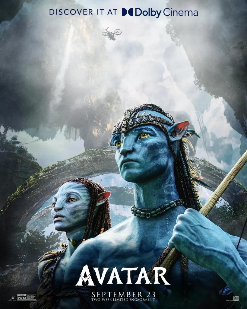 Avatar Movie Poster Natural Backdrop